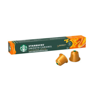 10 capsule STARBUCKS® Smooth Caramel Nespresso®, per caffè espresso